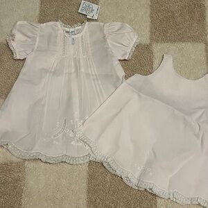 NWT Feltman Brothers Pink Smock Dress